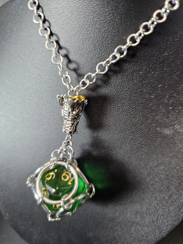 Trapped D20 Necklace - Image 2