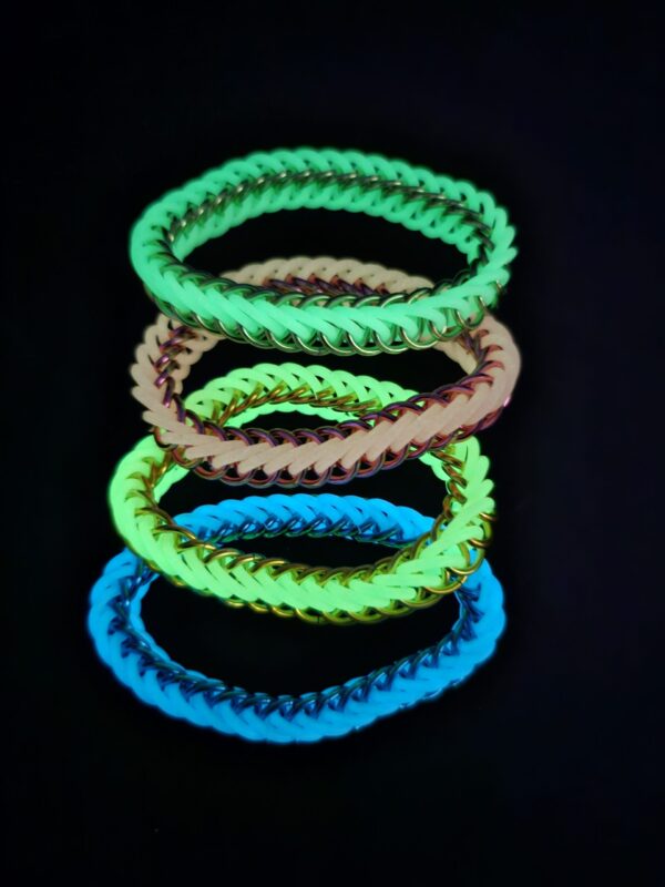 Half Persian Stretch Bracelet Glow in the Dark - Image 5