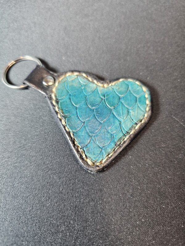 Leather Heart Keychain - Image 17